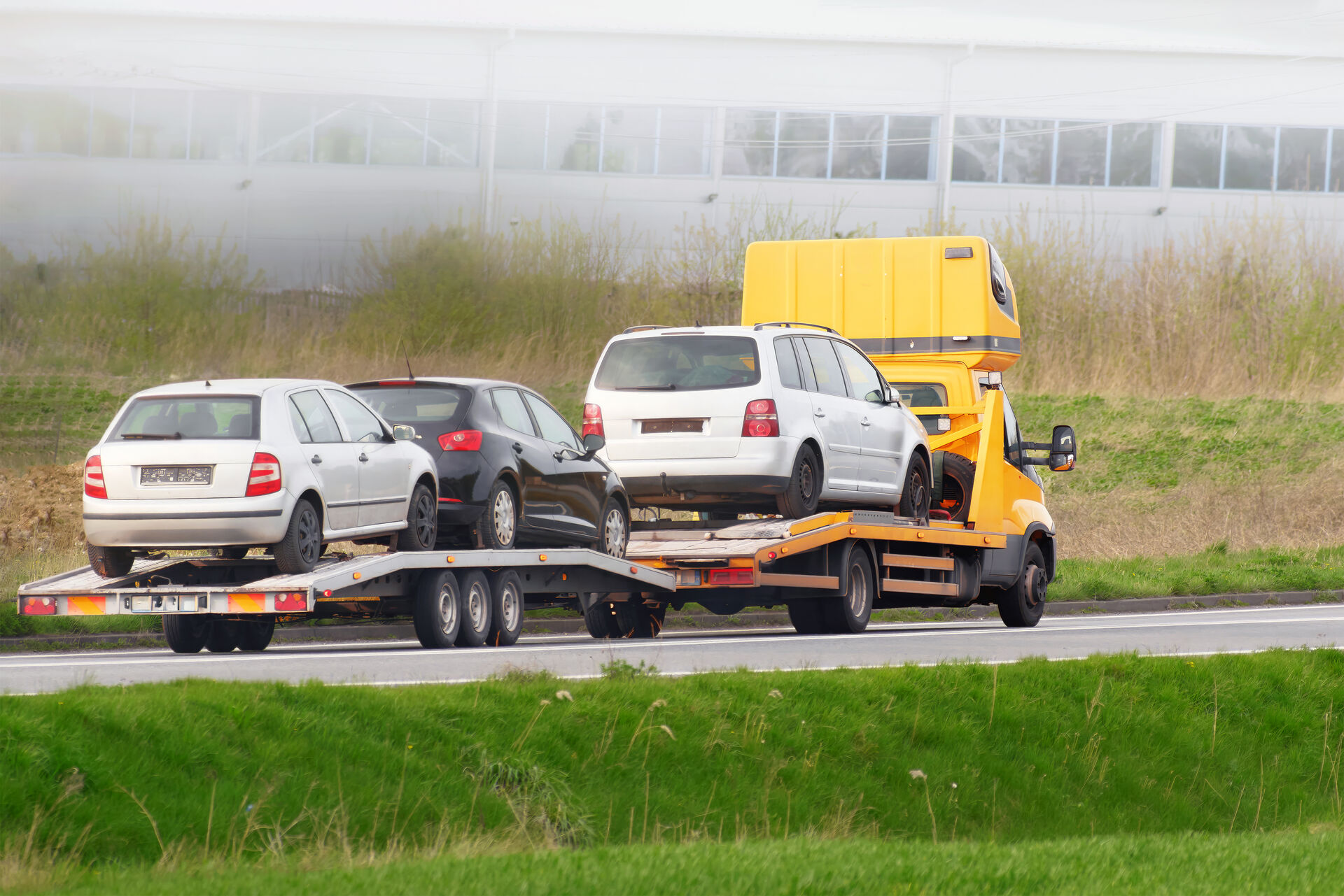 Professional towing team